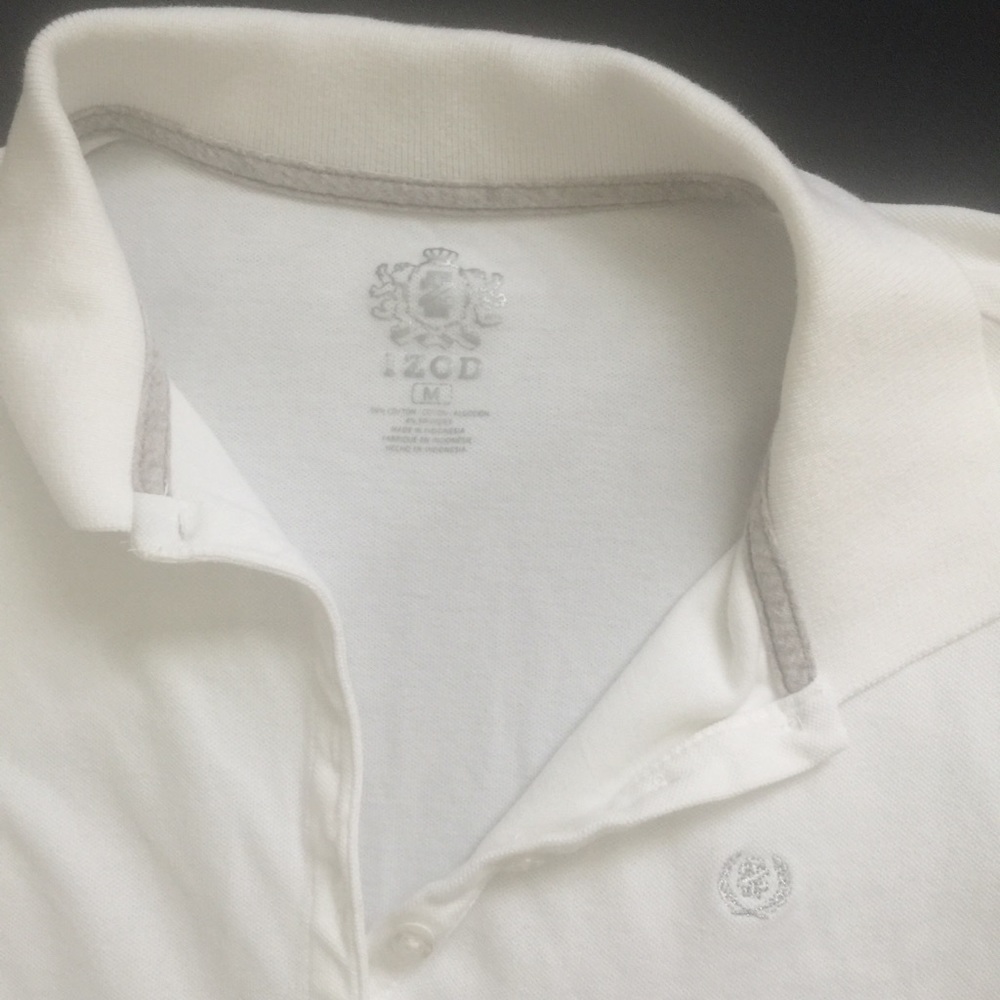 DONATED Women’s Izod polo shirt with logo